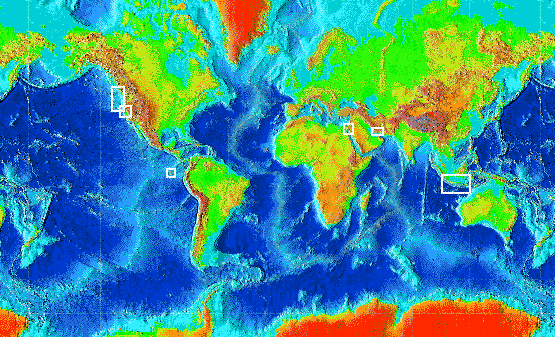 Global topography